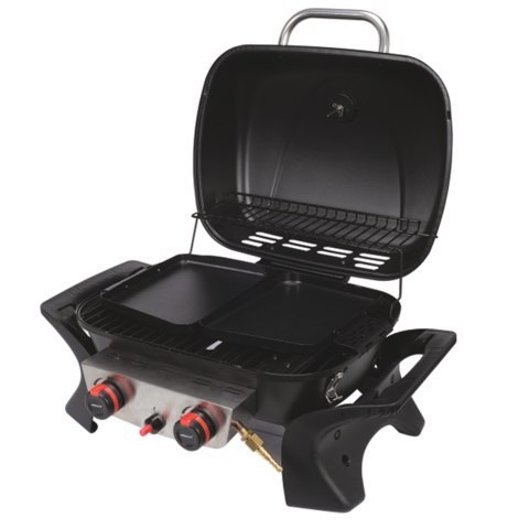 Grill gazowy przenośny Yake 2 palniki 5 kW Yato YG-20005
