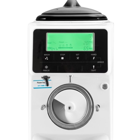 Maszyna automat do lodów włoskich 6 l biała RQ16E