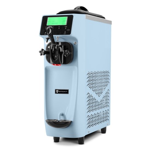 Maszyna automat do lodów włoskich 6 l niebieska RQ16E-B