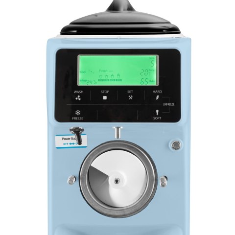 Maszyna automat do lodów włoskich 6 l niebieska RQ16E-B
