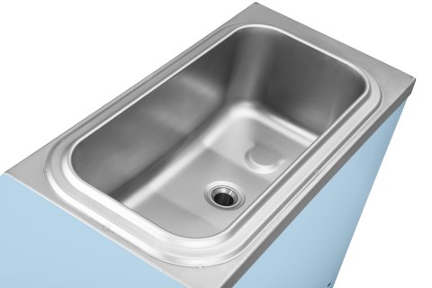 Maszyna automat do lodów włoskich 6 l niebieska RQ16E-B