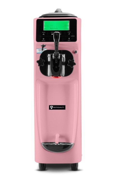 Maszyna automat do lodów włoskich 6 l różowa RQ16E-P
