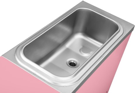 Maszyna automat do lodów włoskich 6 l różowa RQ16E-P