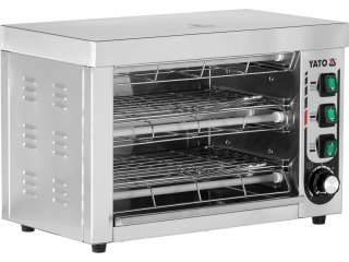 Opiekacz kwarcowy elektryczny do zapiekanek i kanapek 49x30 cm Yato YG-04660