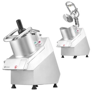 Out Elektryczna szatkownica do warzyw z dużym otworem i zestawem tarcz Hendi 231852