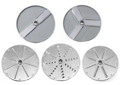 Out Elektryczna szatkownica do warzyw z dużym otworem i zestawem tarcz Hendi 231852