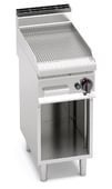 Płyta grillowa MULTIPAN gazowa ryflowana 5,4 kW na podstawie G7FR4M Berto's