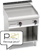 Płyta grillowa POWERED MULTIPAN elektryczna gładka 9,6 kW/400V na podstawie 2 niezależne strefy grzewcze,E7FL8MP-2 Berto's