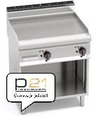 Płyta grillowa POWERED MULTIPAN elektryczna ryflowana9,6 kW/400V na podstawie 2 niezależne strefy grzewcze E7FR8MP-2,Berto's