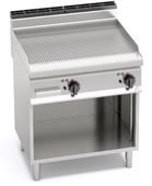 Płyta grillowa POWERED MULTIPAN elektryczna ryflowana9,6 kW/400V na podstawie 2 niezależne strefy grzewcze E7FR8MP-2,Berto's