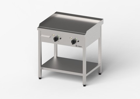Płyta grillowa elektryczna ryflowana 800x700x850 8.1 kW 400V Gredil Stalgast 977312