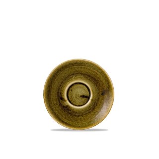 Spodek espresso Stonecast Plume Green 118 mm Churchill