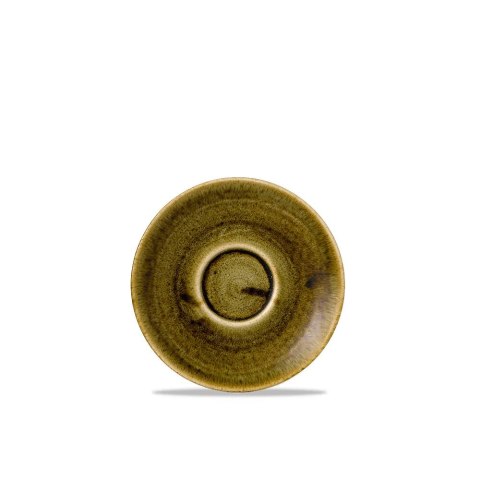 Spodek espresso Stonecast Plume Green 118 mm Churchill