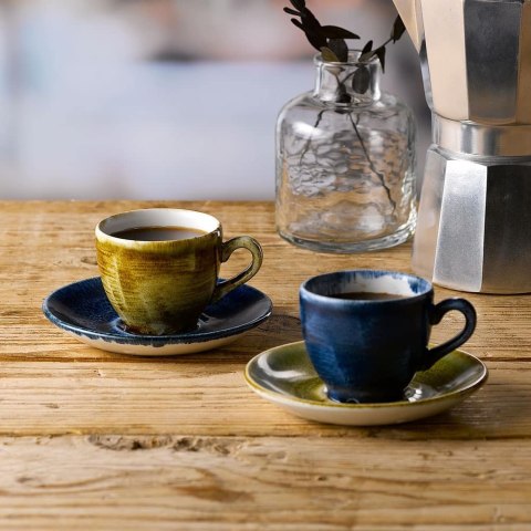 Spodek espresso Stonecast Plume Green 118 mm Churchill