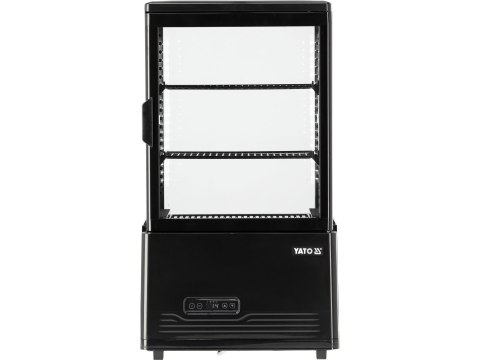 Witryna chłodnicza 59L 46x41x82 czarna Yato YG-05050