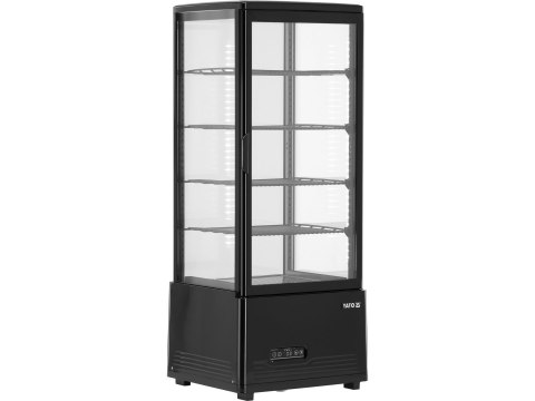 Witryna chłodnicza 98L 46x41x112 czarna Yato YG-05053