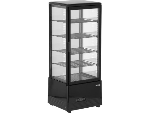 Witryna chłodnicza 98L 46x41x112 czarna Yato YG-05053