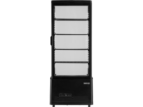 Witryna chłodnicza 98L 46x41x112 czarna Yato YG-05053