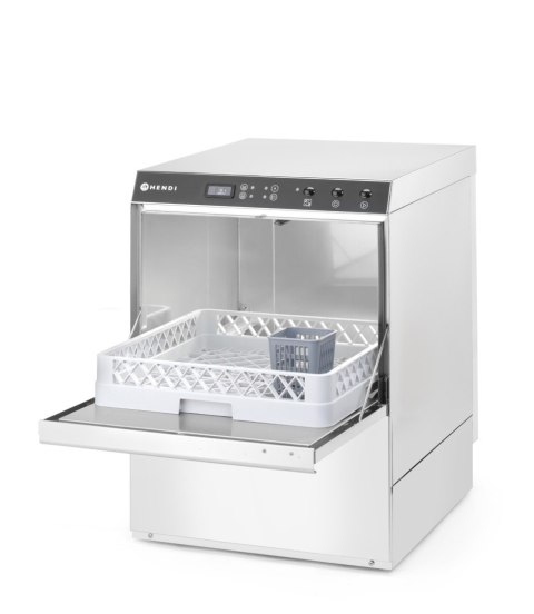 Zmywarka gastronomiczna z pompą i dozownikami 230V/400V Hendi 237366