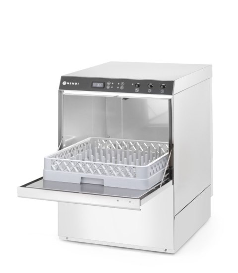 Zmywarka gastronomiczna z pompą i dozownikami 230V/400V Hendi 237366