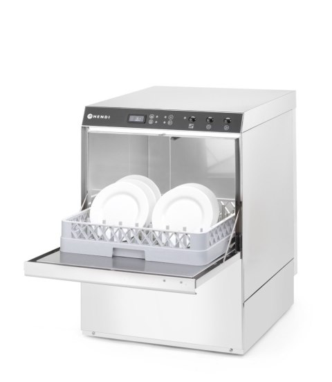 Zmywarka gastronomiczna z pompą i dozownikami 230V/400V Hendi 237366