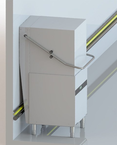 Zmywarka kapturowa gastronomiczna cykl od 60s kosz 500x500 KRUPPS K1100E