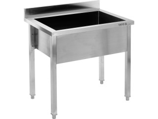 Basen gastronomiczny ze stali nierdzewnej 100x60 cm Yato YG-30922