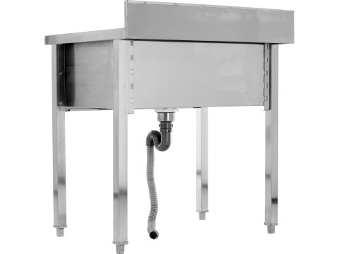 Basen gastronomiczny ze stali nierdzewnej 100x60 cm Yato YG-30922