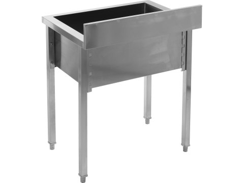 Basen gastronomiczny ze stali nierdzewnej 60x60 cm Yato YG-30920