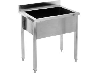 Basen gastronomiczny ze stali nierdzewnej 80x60 cm Yato YG-30921