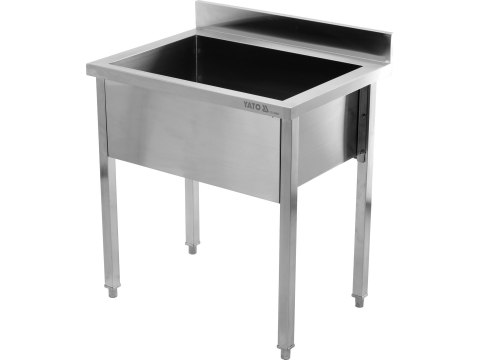 Basen gastronomiczny ze stali nierdzewnej 80x60 cm Yato YG-30921