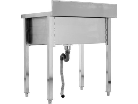 Basen gastronomiczny ze stali nierdzewnej 80x60 cm Yato YG-30921