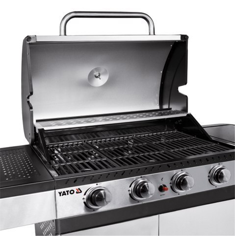 Grill gazowy Zushi 4+1 stal nierdzewna 14,2 kW Yato YG-20019