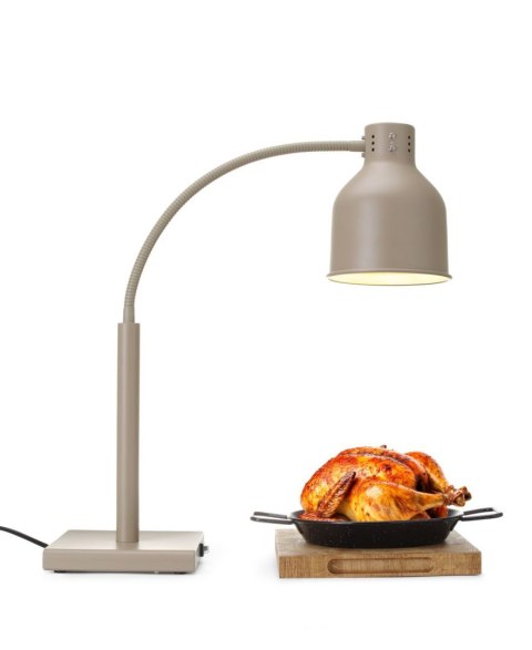 Lampa do podgrzewania potraw giętka beżowa 250W HENDI 273739
