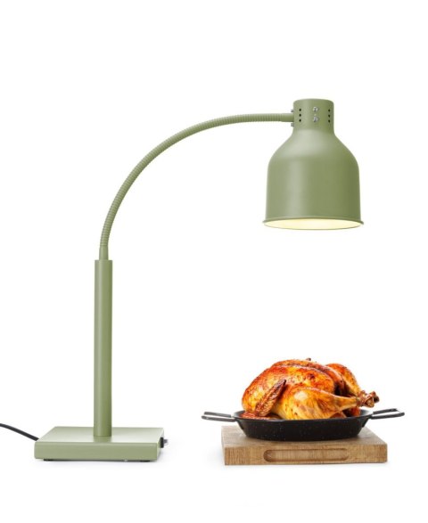 Lampa do podgrzewania potraw giętka zielona 250W HENDI 273746