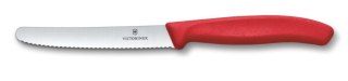 Nóż do pomidorów, Victorinox, czerwony, (L)219mm