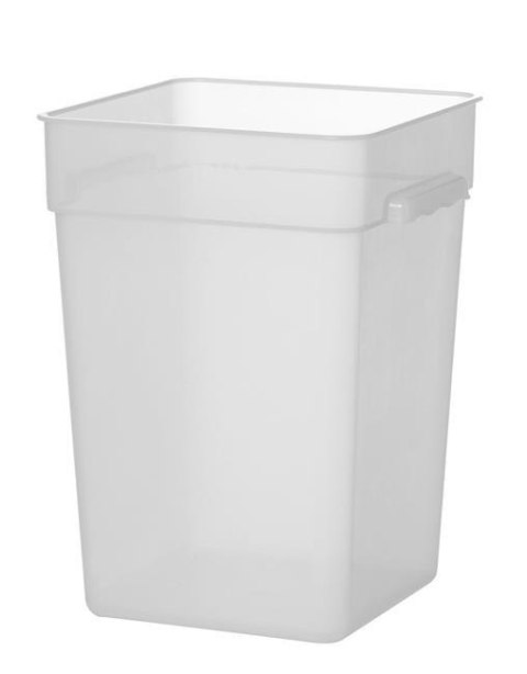 Pojemnik na żywność z podziałką HENDI 20,8L 290x290x400 870969