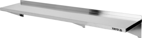 Półka nierdzewna wisząca do restauracji 180x30x18 cm Yato YG-09044