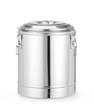 Termos do transportu żywności Kitchen Line 23L srebrny ⌀350x440 HENDI 710241