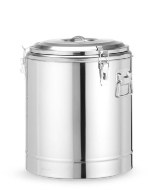 Termos do transportu żywności Kitchen Line 36L srebrny ⌀400x500 HENDI 710258