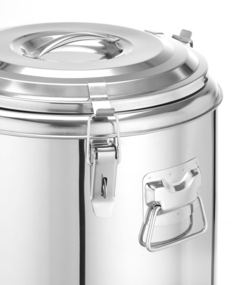 Termos do transportu żywności Kitchen Line 36L srebrny ⌀400x500 HENDI 710258