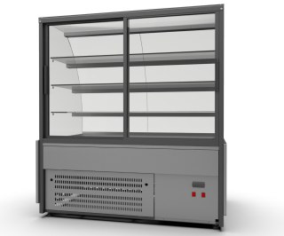 Witryna cukiernicza Estera Gięta 1300/1340 Neutralna Cebea Bochnia W-1/C ESTERA 1340 G