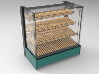 Witryna cukiernicza HIGH ECO 1300/1350/1360 Cebea Bochnia CAROLL HIGH ECO 1360