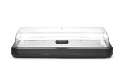 Witrynka chłodząca UNIQ GN 1/1 czarna 593x389x147 HENDI 871904