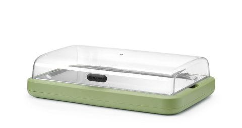 Witrynka chłodząca UNIQ GN 1/1 zielona 593x389x147 HENDI 871928