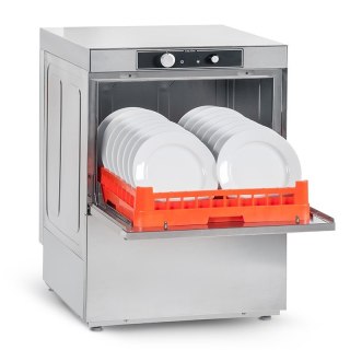 Zmywarka gastronomiczna podblatowa Asber GE-510 B DD 400V (pompa odpływu, dozownik mycia)