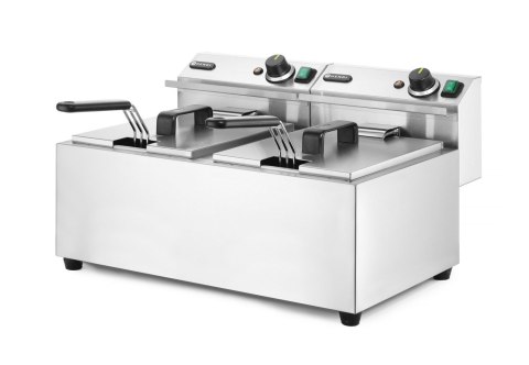 Frytownica Elektryczna Gastronomiczna 2x8l Mastercook | HENDI 207307