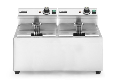 Frytownica Elektryczna Gastronomiczna 2x8l Mastercook | HENDI 207307