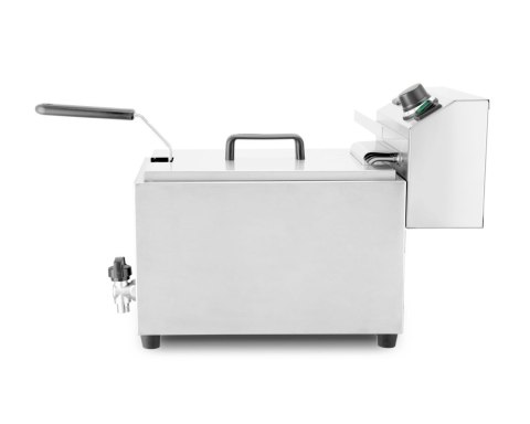 Frytownica Gastronomiczna z Kranem Xl 10l 400V 6600W | HENDI 209424