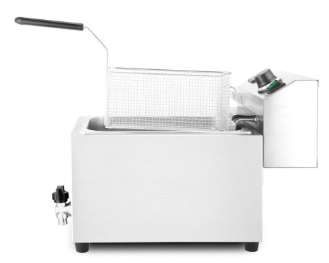 Frytownica Gastronomiczna z Kranem Xl 10l 400V 6600W | HENDI 209424